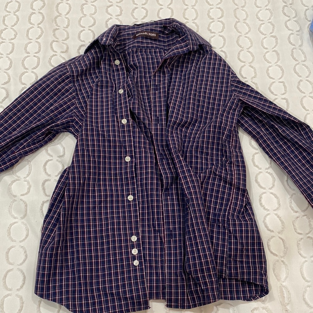 Kids Michael Kors collared long sleeve dress shirt. Size 14!